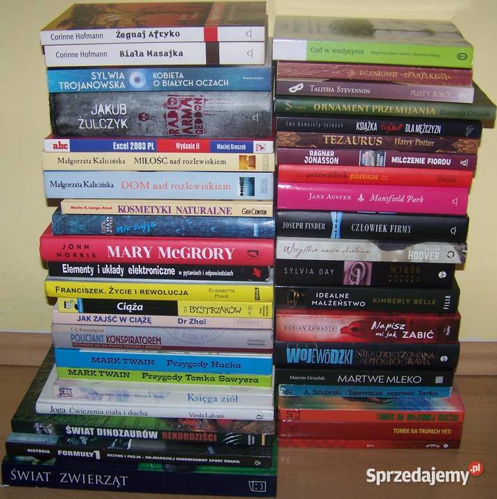 82 różne książki zachodniopomorskie Szczecin sprzedam