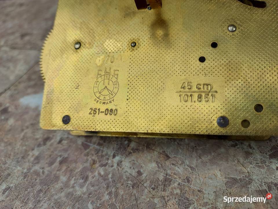 M218 Mechanizm starego zegara ściennego FHS Tczew