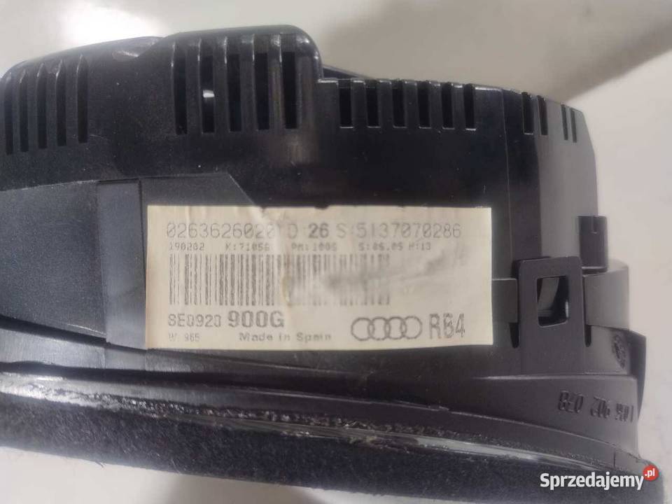 LICZNIK AUDI A4 B6 25 TDI 0263626020 osobowe
