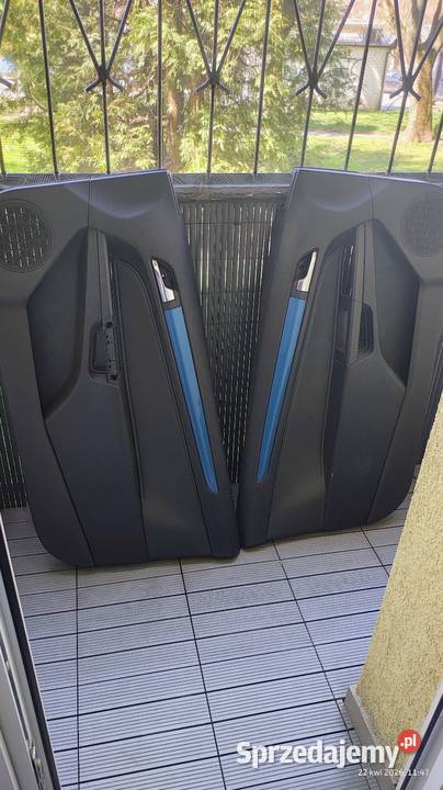 Boczki astra h gtcopc niebieski carbon osobowe Łódź