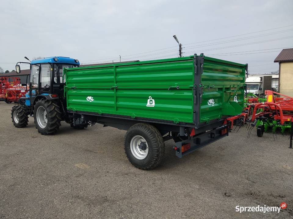 Przyczepa jednoosiowa FIRMY MARPOL 35T z nieuszkodzony Miechów