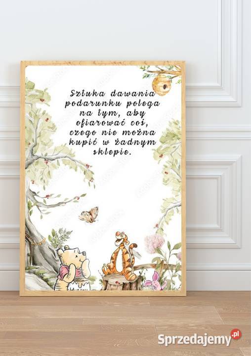 Plakat Kubuś Puchatek 7 motywów Pełczyce