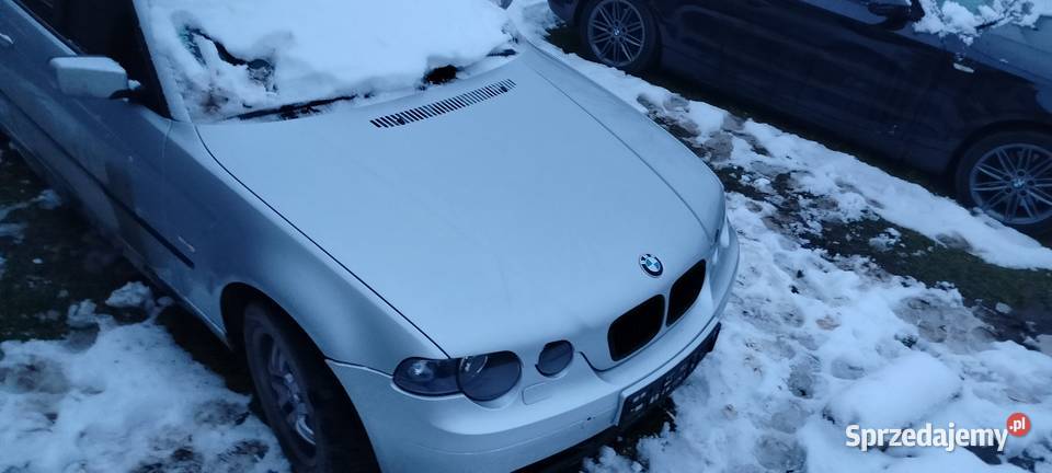 Bmw e46 compakt maska przód oryginał IDEALNA Aleksandrów Łódzki