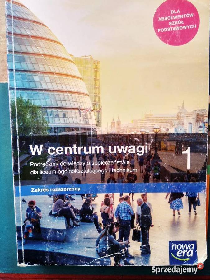 W centrum 1 rozsz ponadpodstawowe podręcznik mazowieckie Warszawa