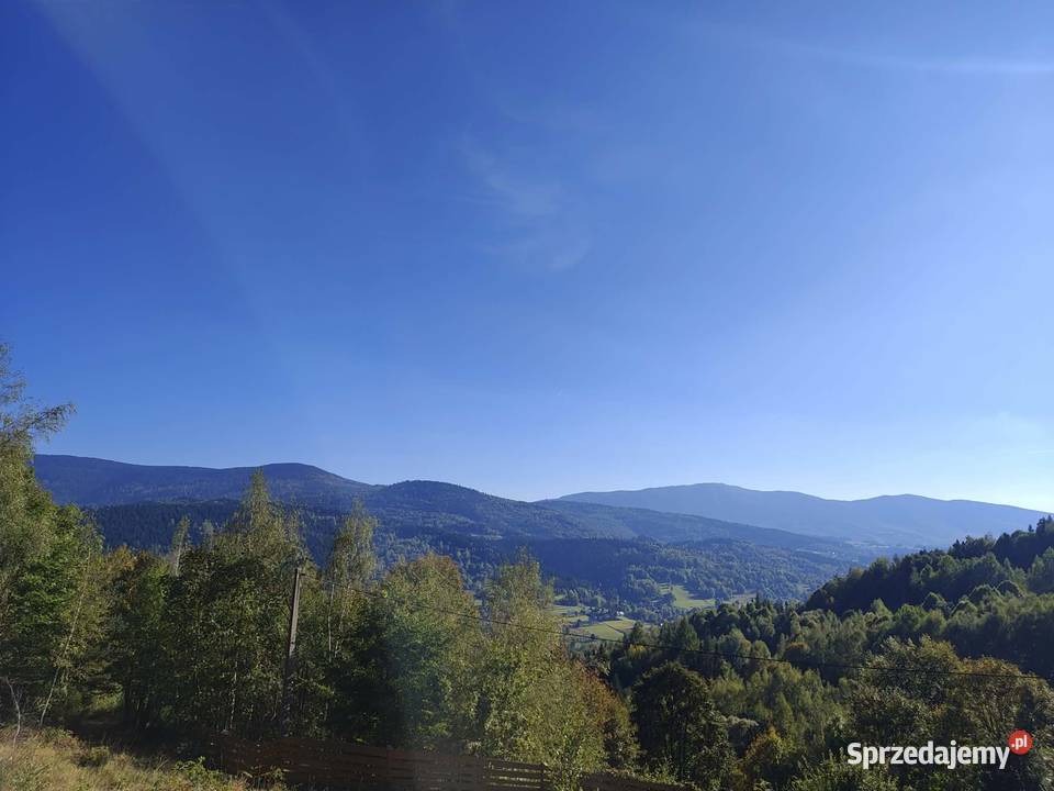 Działka widokowa w Zawoi z panoramą na Babią Górę