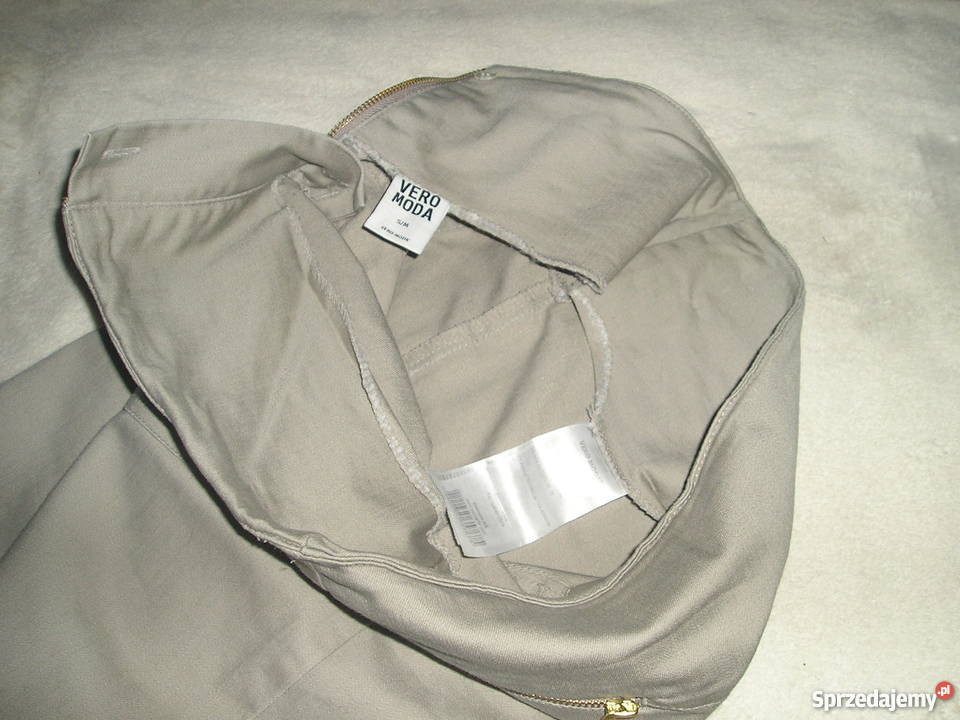 spodnie złote zamki 38 Vero moda Słupsk