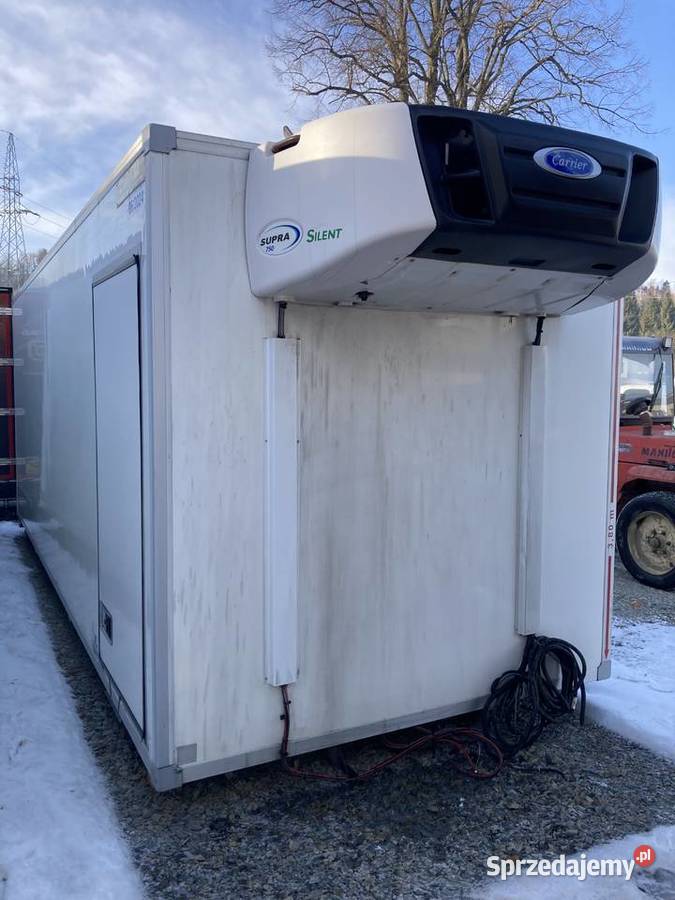 Zabudowa kontener chłodnia izoterma magazyn Limanowa sprzedam