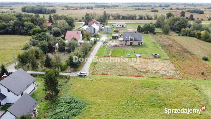 sprzedaży działki 1000m2 Niedary