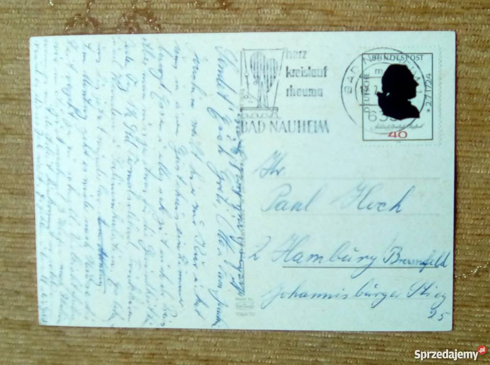 BAD NAUHEIM MIASTO UZDROWISKOWE U PODNÓŻA GÓR Piszczac sprzedam