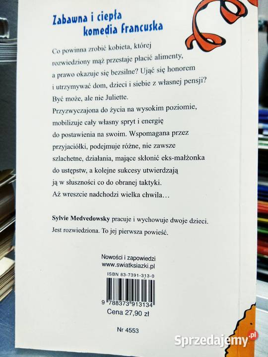 Wspaniały rozwód Juliette Komedia francuska Warszawa sprzedam