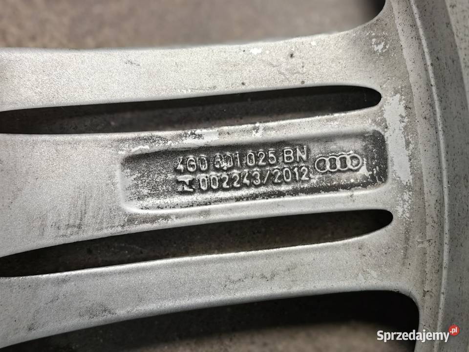 Alufelga Felga Audi Pompei 20 5x112 85J Et 45 Felgi Inczew