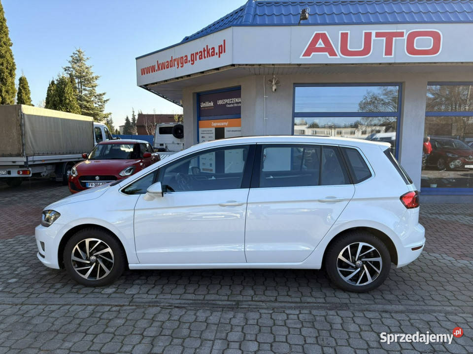 Volkswagen Golf Sportsvan 14 150 Highline Biała Tarnowskie Góry