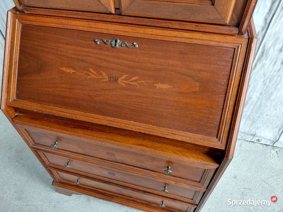 stylowy sekretarzyk z nadstawką 370 kujawsko-pomorskie Byczyna