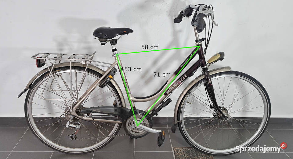 Rower Multicycle damka damski aluminiowy Rowery i akcesoria lubelskie Lublin