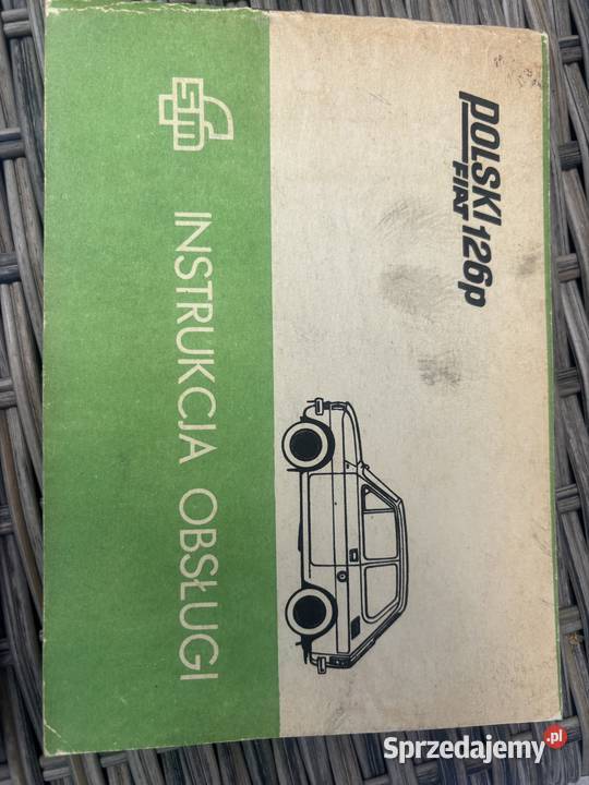 Instrukcja obsługi Fiat 126 P Pozostałe Mysłowice sprzedam