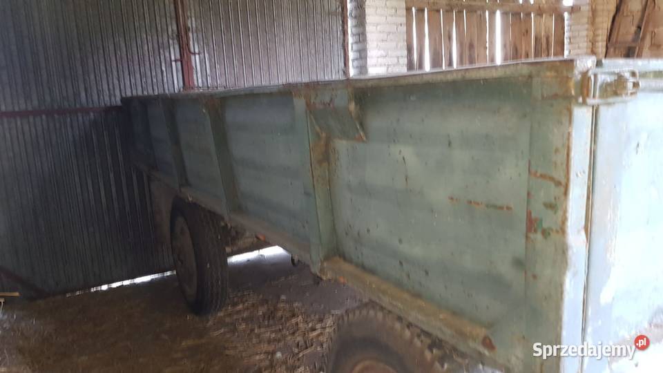 Przyczepa rolnicza D44 z dokumentami