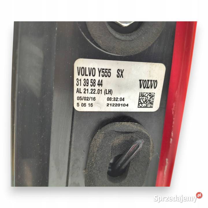 LAMPA LEWA Volvo V40 II 20122019 tylna tylnia Chełm