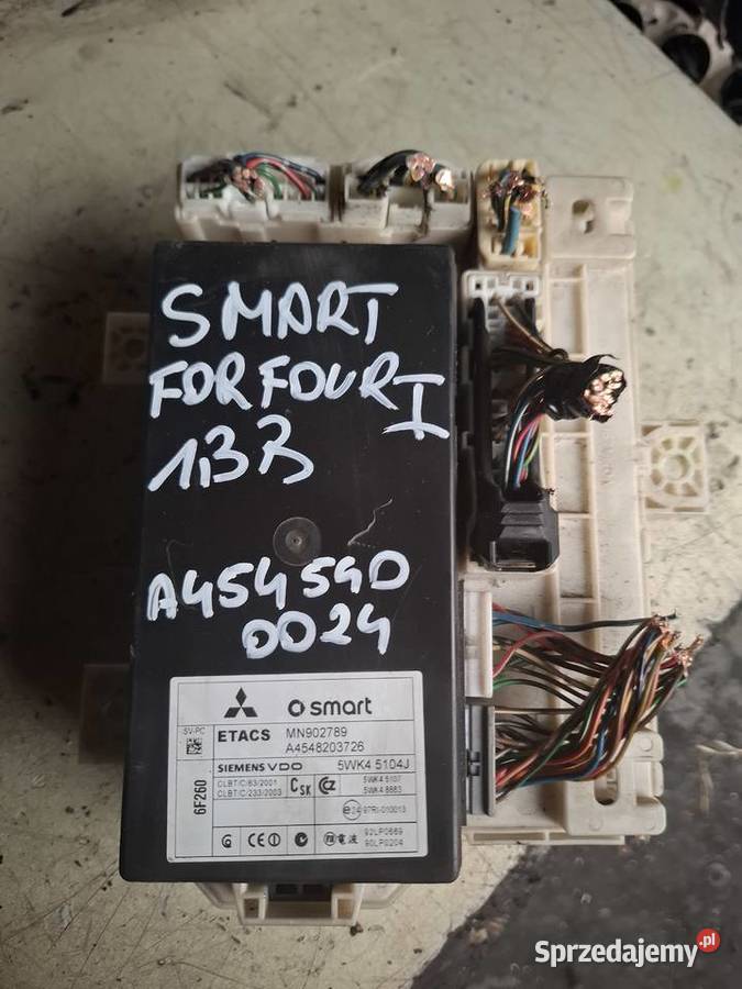 SMART FORFOUR 454 skrzynka bezpieczników Skrzynki bezpieczników świętokrzyskie Kielce