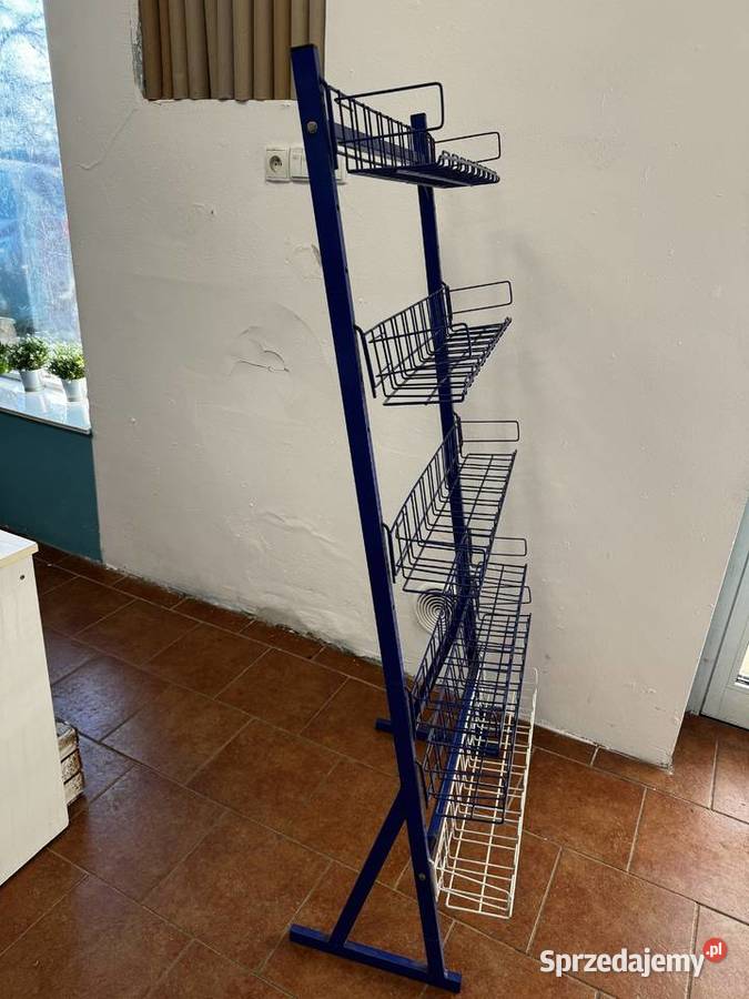 Stojak ekspozytor 6 półek stelaże do sklepu na Sklep małopolskie