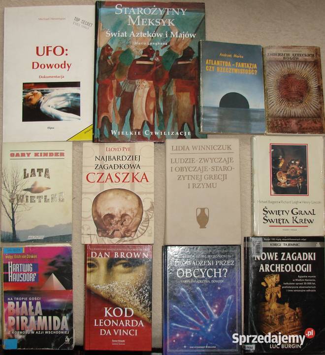 Cywilizacje starożytne UFO itp książki Radom