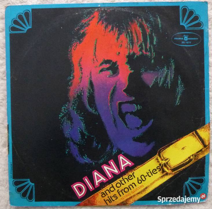 Płyta winyl LP 1978 Flying Saucers Diana and Warszawa