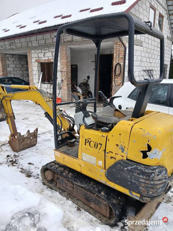 Minikoparka komatsu PC07 podkarpackie