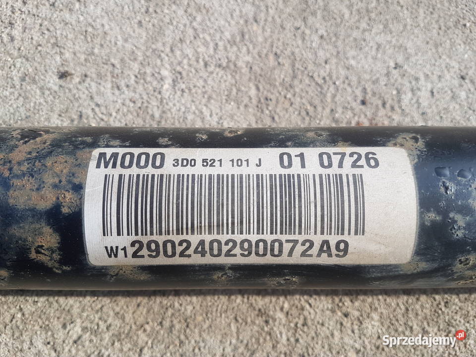 VW Phaeton wał napędowy 60 w12 Legnica