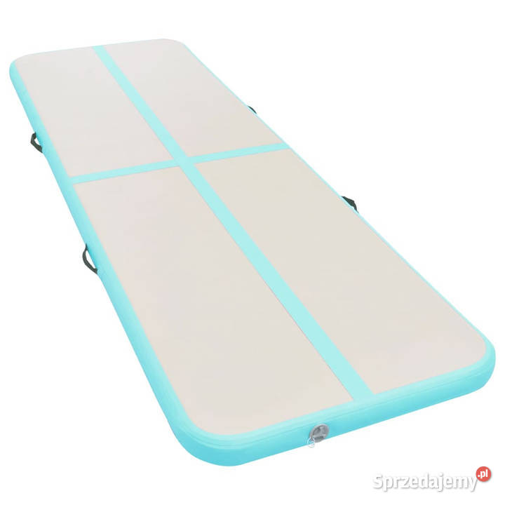 Mata gimnastyczna z pompką 600x100x10 PVC Pozostałe Warszawa