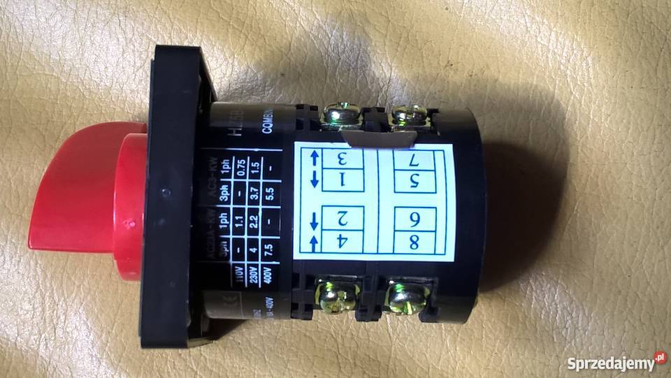 Przełącznik migomat prostownik HZ5B202 DualMIG 380V