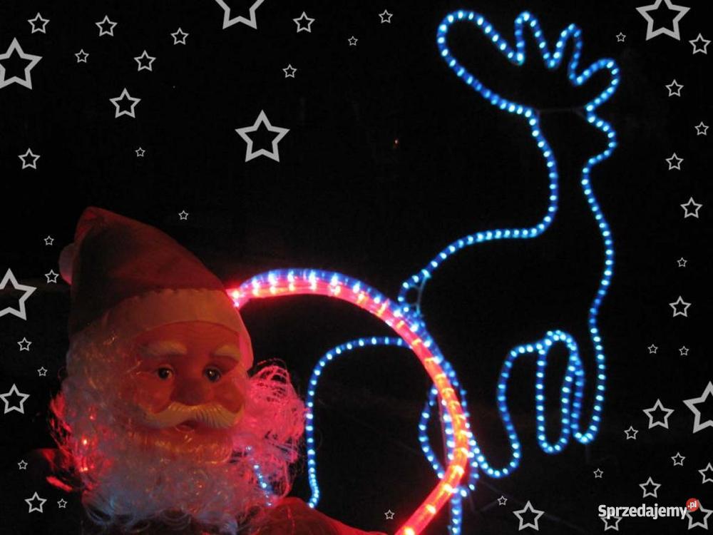 2 x świecące renifery renifer 300 długości z san Poznań