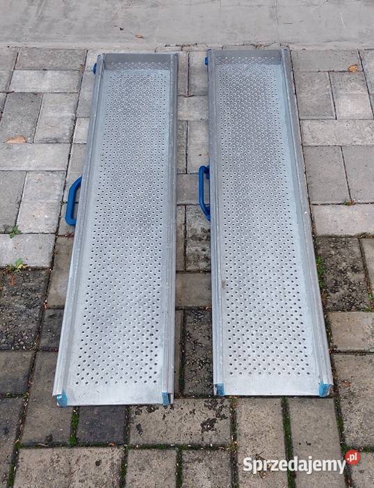 Rampy podjazdy aluminiowe składane 116202 firmy Zdrowie i Uroda śląskie Zawiercie sprzedam