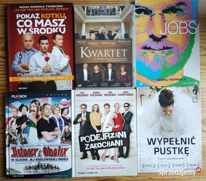 Zestaw różnych filmów 22 sztuk DVD Asterix Sosnowiec