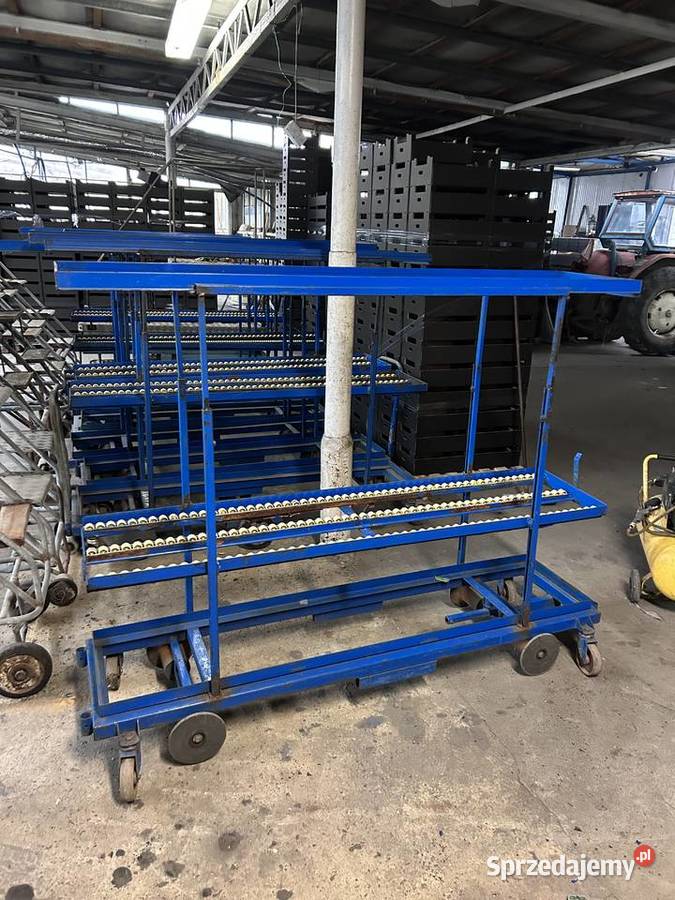 Wózek rolkowy szklarniowy do zbioru warzyw sprzedam