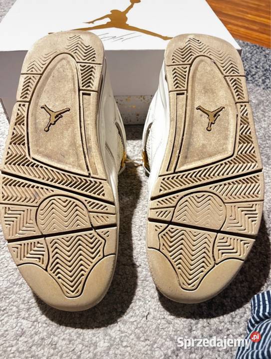 buty Air Jordan 4 Metallic Gold łódzkie Łódź