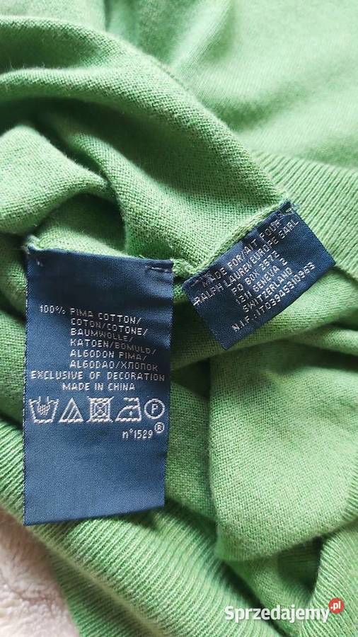 Ralph Lauren sweter L prima cotton 100 lubelskie Lublin