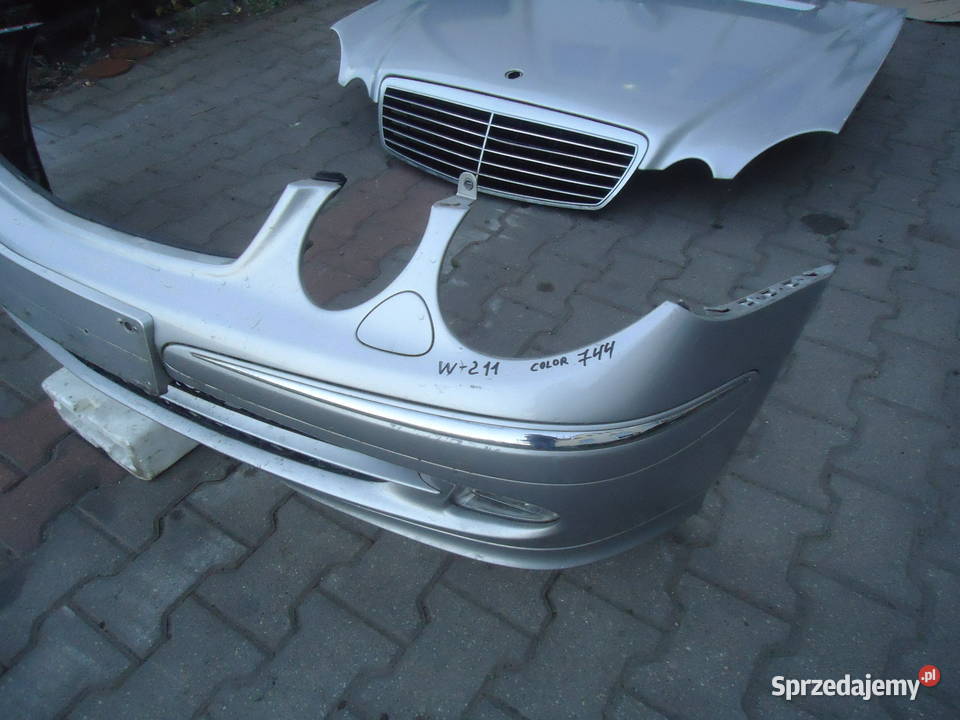 MERCEDES E W211 MASKA ZDERZAK PRZÓD PAS osobowe Nowy Dwór Gdański sprzedam