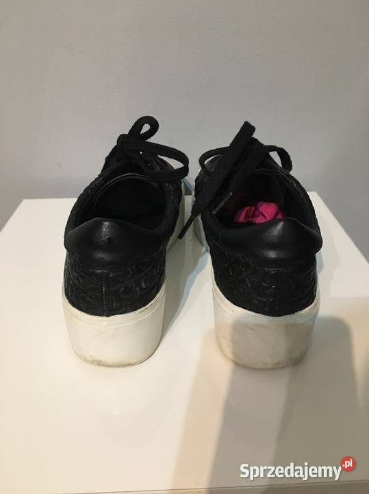 Sneakersy damskie na koturnie Calvin Klein inna