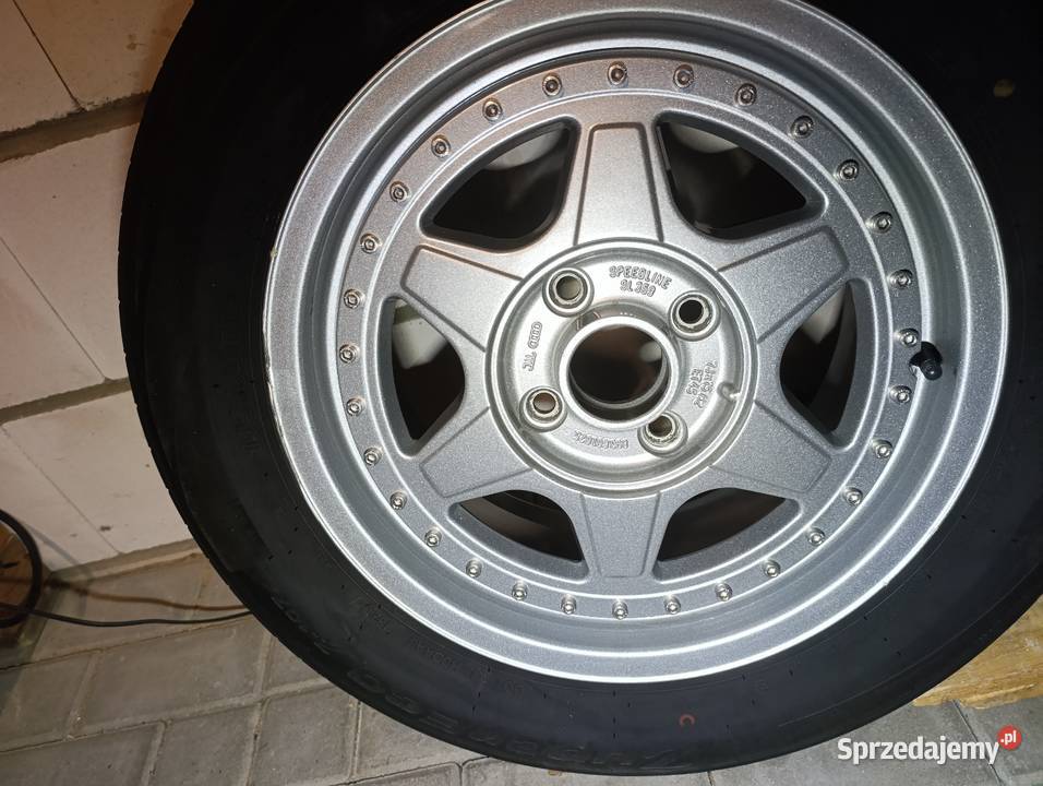 Felgi audi 80 speedline 5sztuk Średnica 15" Łomża