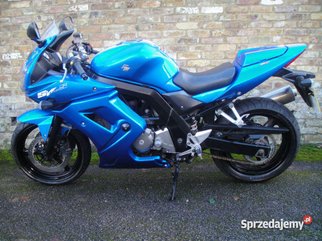 suzuki SV 650 S K9 niebieski metalik mazowieckie Warszawa