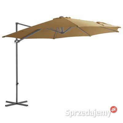 Parasol wiszący ze stalowym słupkiem 300 Warszawa