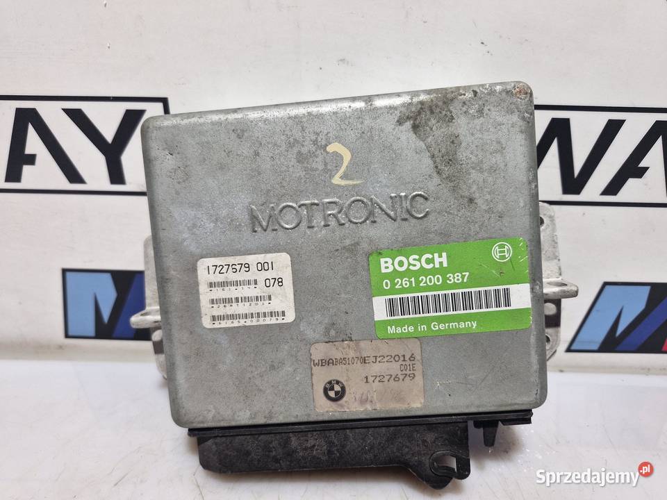 BMW E30 MODUŁ STEROWNIK KOMPUTER DME 1727679 sprzedam