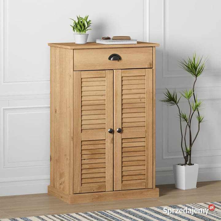 Szafka na buty VIGO 60x35x96 lite drewno sosnowe Warszawa sprzedam