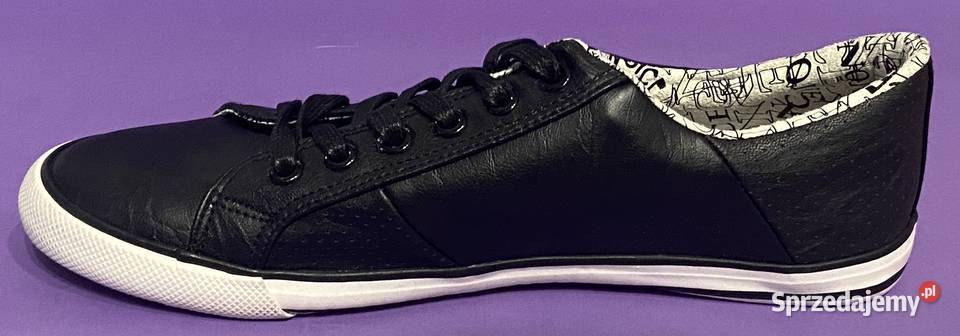 Męskie czarne trampki rozmiar 41 mazowieckie Żyrardów