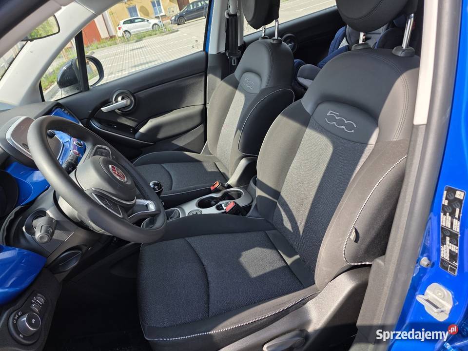 Fiat 500x 16 benzyna lift urban kurtyny powietrzne Leszno sprzedam