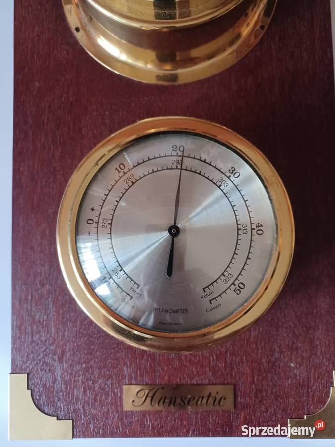 Jachtowa stacja pogody Barometr z termometrem Poznań