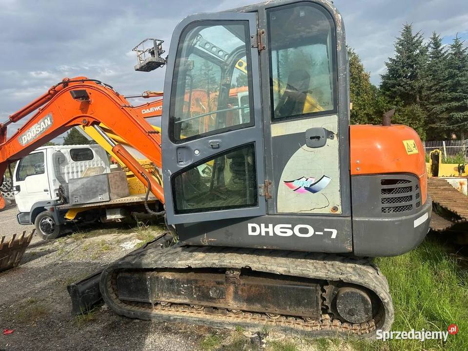 Minikoparka Gąsienicowa DOOSAN DH60 DH607 6 Ton