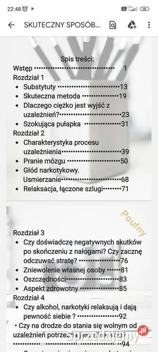 SKUTECZNY SPOSÓB NA POKONANIE UZALEŻNIEŃ Rok wydania 2021