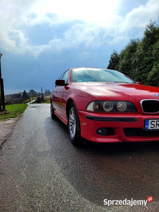 Sprzedam BMW e39 2002r Mpakiet imola rot sprowadzony