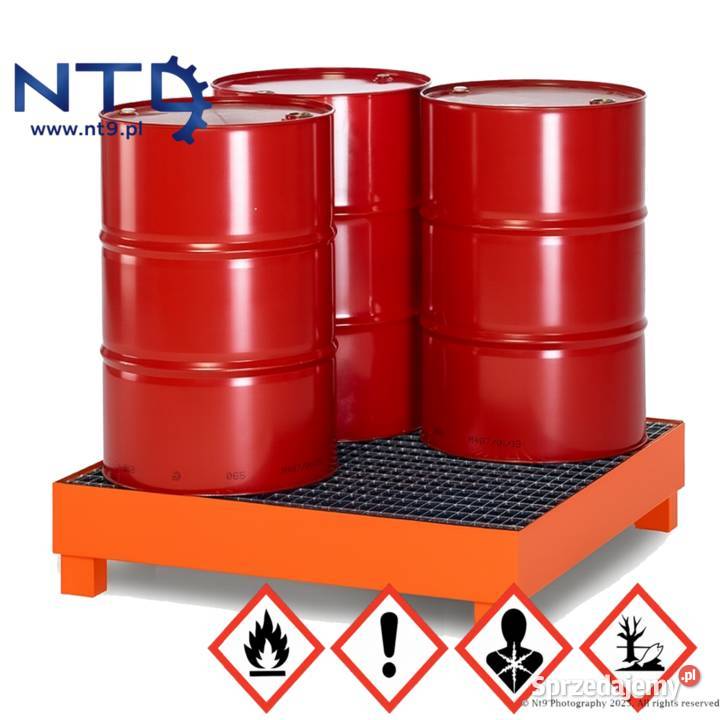 Wanna wychwytowa ociekowa czterech beczek 200l l Bielsko-Biała