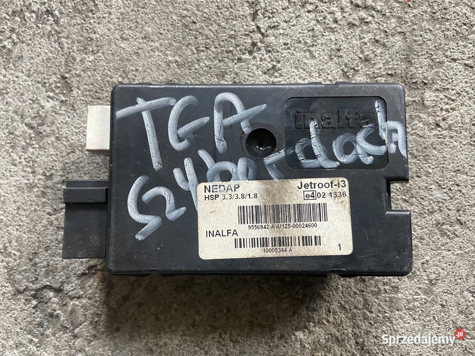 Sterownik Modul Szyberdachu Man INALFA 10005344 Maszewo sprzedam